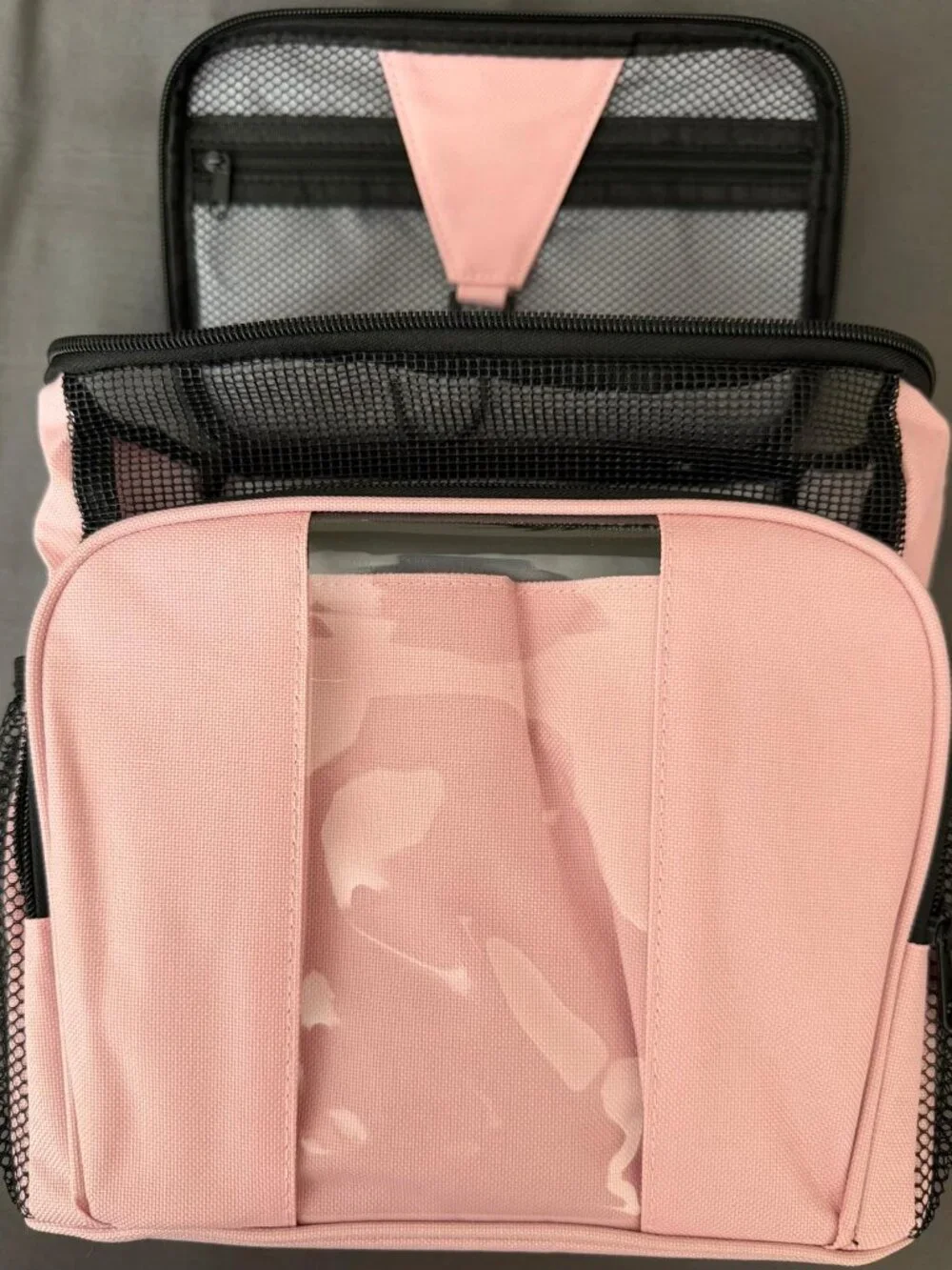 Pink Hanging Shower Caddy Bag Portable Dorm Gym Travel Organizer - NWOT